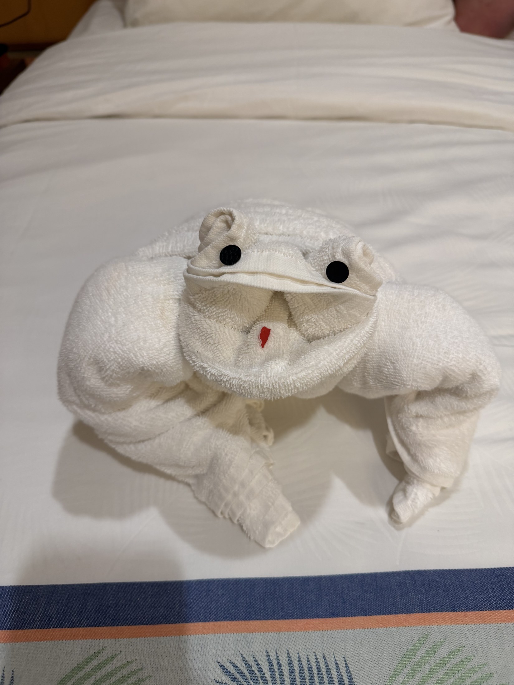 Frog towels