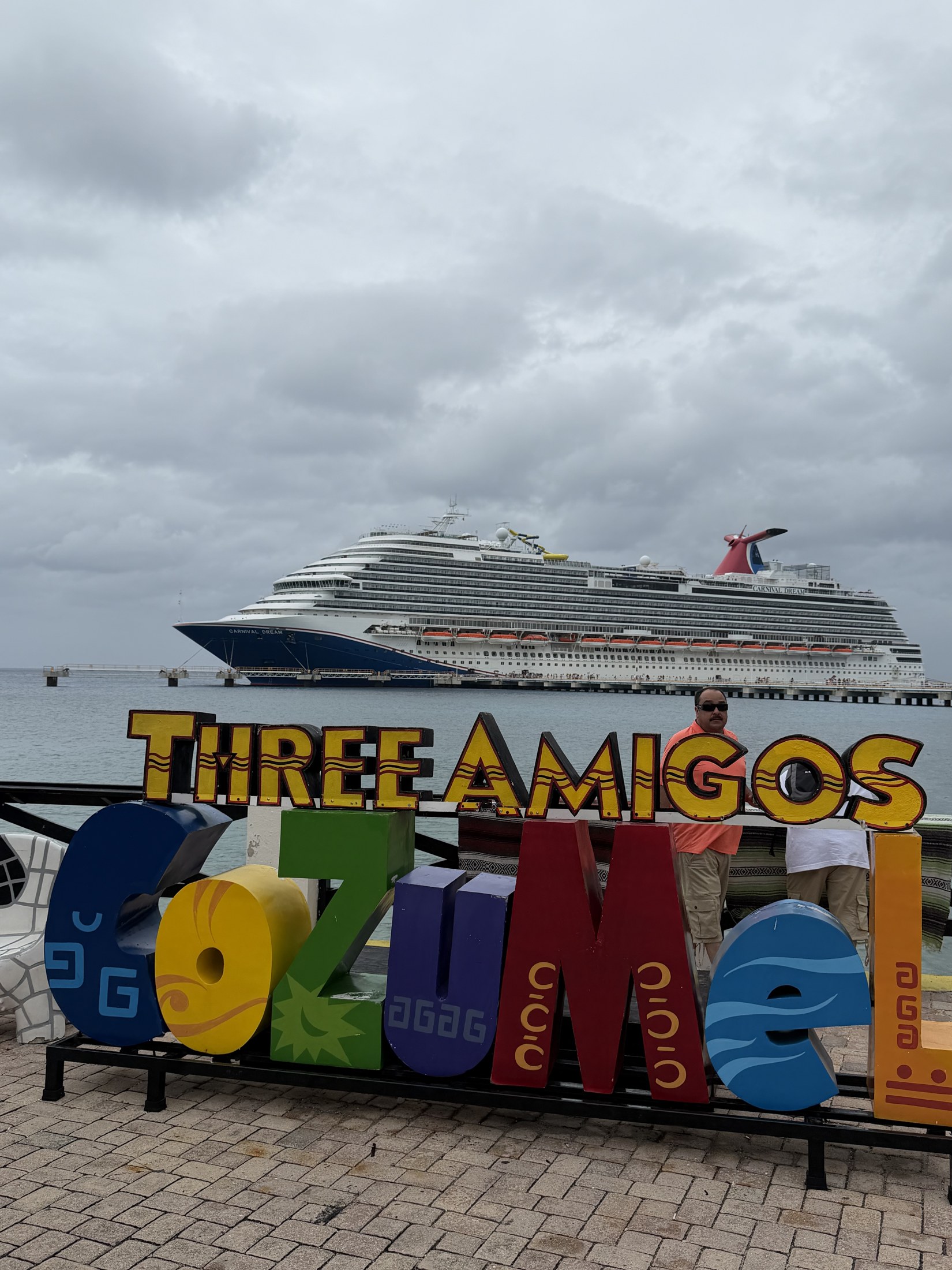 Three amigos and ship