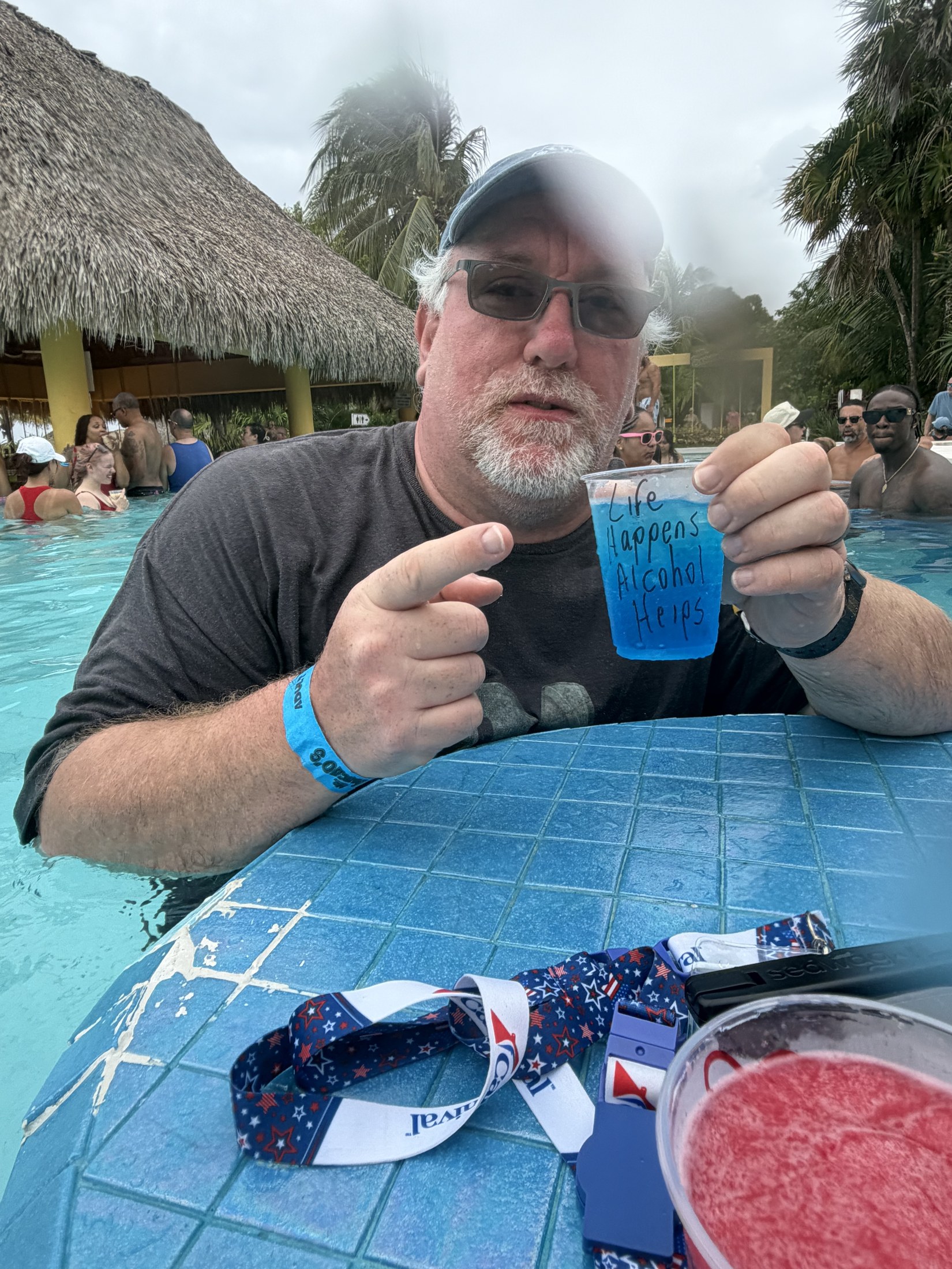 poolside bar