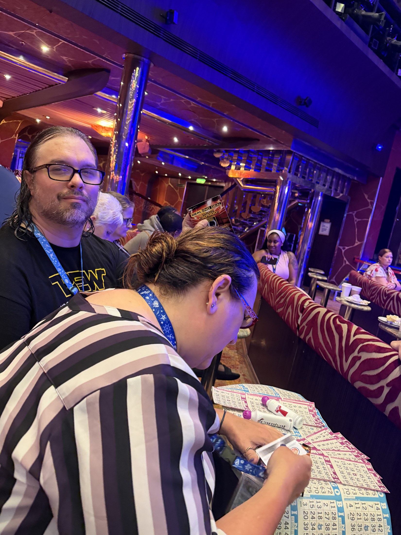 Matt is straight chillin. He doesn’t like Bingo. 😢